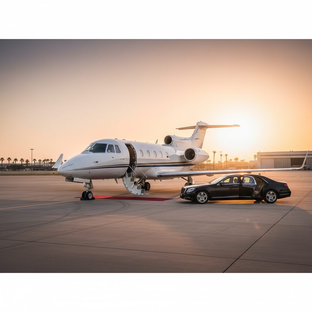 BAe Hawker 1000, Ready for boarding, illustrative image