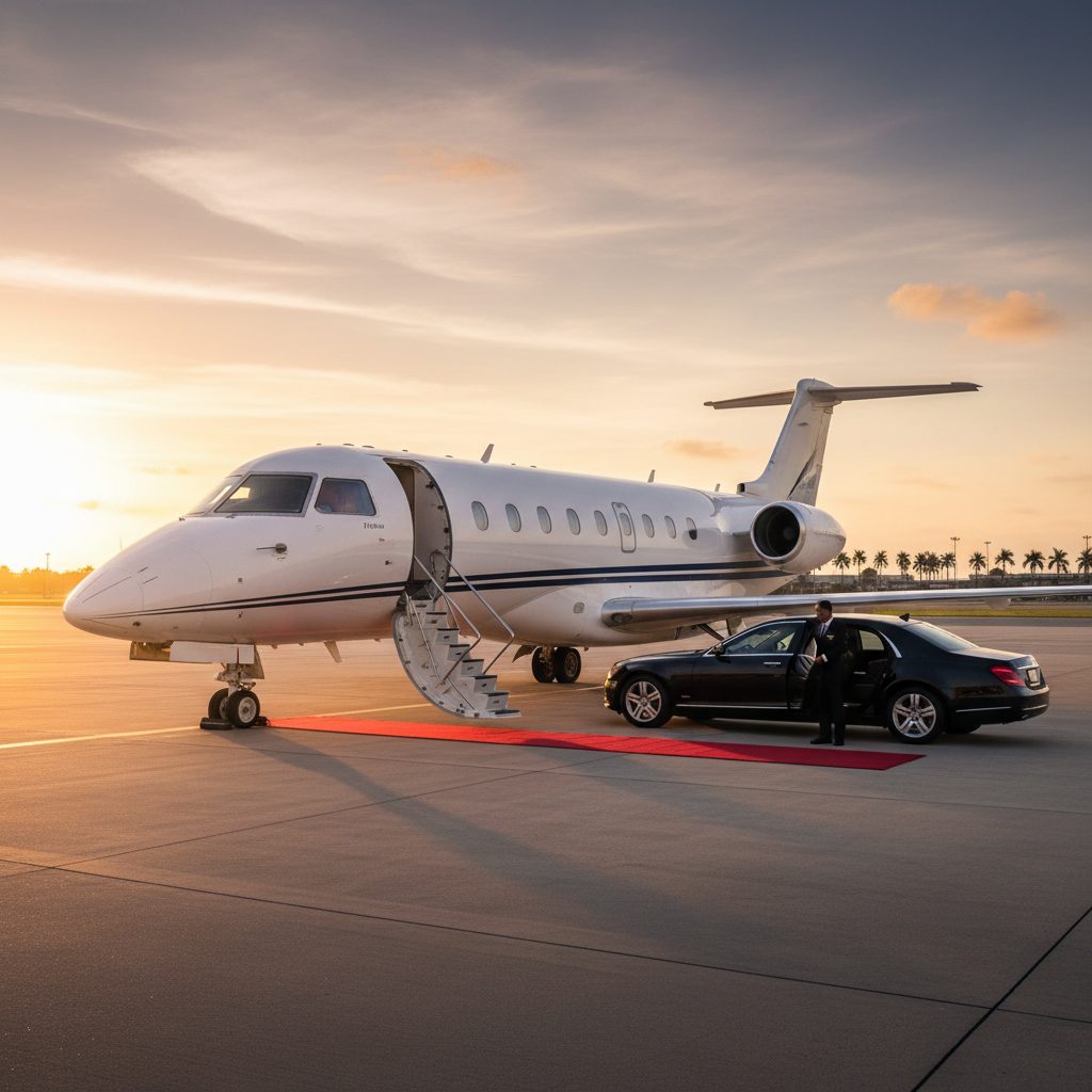 Embraer EMB 135, Ready for boarding, illustrative image