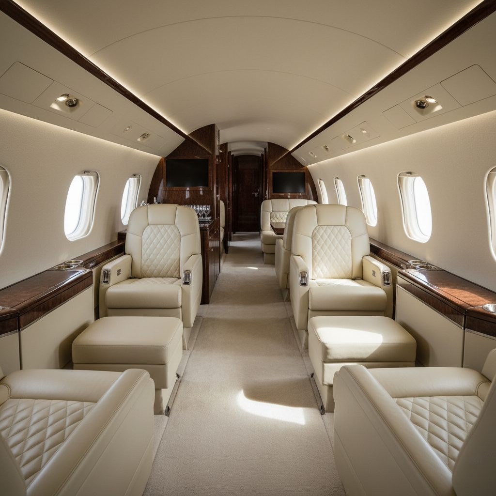 Embraer Lineage 1000, Private cabin, illustrative image