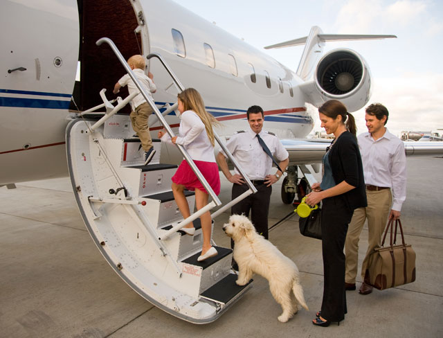 family private jet hire