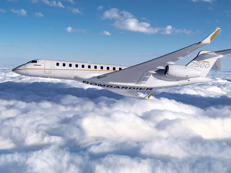 Bombardier Global 7500 Private Jet Hire