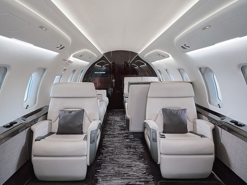 Bombardier Challenger 650 Private Jet Hire