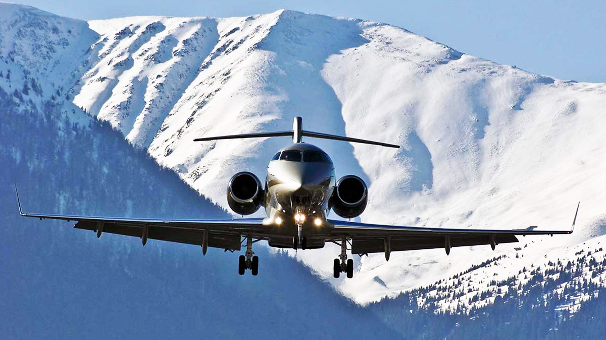 Skiing Holiday Private Jet Hire