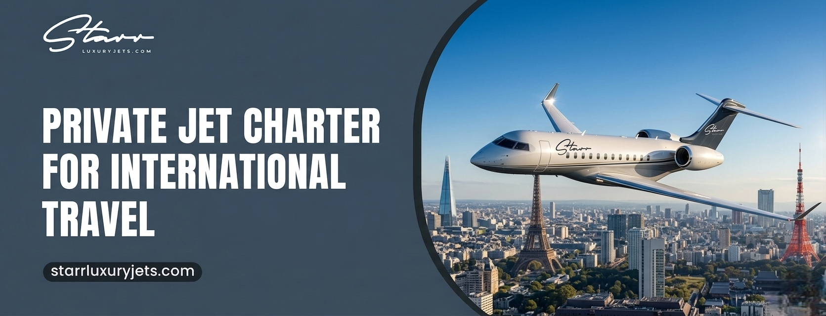 private jet charter for international travel
